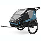 Alternate image 1 for Thule&reg; Courier Bike Trailer and Stroller in Blue