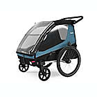 Alternate image 2 for Thule&reg; Courier Bike Trailer and Stroller in Blue