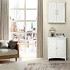 Alternate image 1 for Teamson Home Newport Contemporary Removable Wooden Wall Cabinet in White