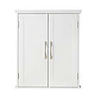 Alternate image 3 for Teamson Home Newport Contemporary Removable Wooden Wall Cabinet in White