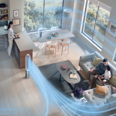 Dyson Purifier Cool Autoreact&trade; TP7A Purifying Fan. View a larger version of this product image.