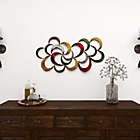 Alternate image 4 for Ridge Road Decor Multi-Colored Abstract 35-Inch x 17-Inch Metal Wall Sculpture