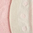 Alternate image 3 for ever &amp; ever&trade; Kids 5' Tufted Round Area Rug in Rosewater Pink