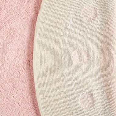 ever &amp; ever&trade; Kids 5' Tufted Round Area Rug in Rosewater Pink. View a larger version of this product image.