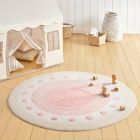 Alternate image 2 for ever &amp; ever&trade; Kids 5' Tufted Round Area Rug in Rosewater Pink