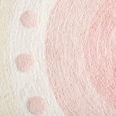 ever &amp; ever&trade; Kids 5' Tufted Round Area Rug in Rosewater Pink. View a larger version of this product image.