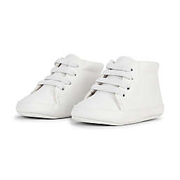 JuJuBe® Size 3-6M Eco Steps High-Top Sneaker in White