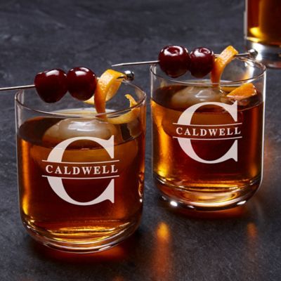 Viski&reg; Lavish Last Name Personalized 7-Piece Muddled Cocktail Set