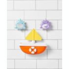 Alternate image 2 for Skip Hop&reg; ZOO&reg; 3-Piece Zoo Tip and Spin Boat Multicolor Bath Toy Set