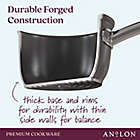 Alternate image 2 for Anolon&reg; Accolade Nonstick Hard Anodized 11-Inch Square Grill Pan in Moonstone