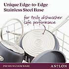 Alternate image 5 for Anolon&reg; Accolade Nonstick Hard Anodized 11-Inch Square Grill Pan in Moonstone
