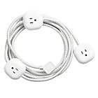 Alternate image 0 for Globe Electric Designer Power Series 9-ft 3-Outlet Interval Extension Cord in White
