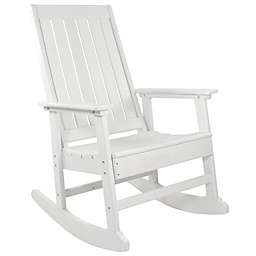 Northlight All-Weather Rocking Chair in White