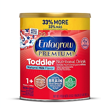 Enfamil&trade; Enfagrow&reg; Premium&trade; 32 oz. Toddler Nutritional Drink Powder. View a larger version of this product image.