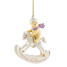 Lenox® 2022 Winnie the Pooh First Holiday Ornament in Ivory