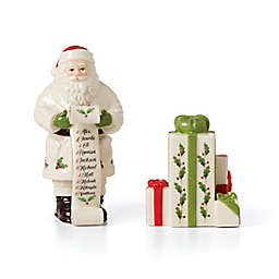 Lenox® Holiday Santa Salt and Pepper Shaker Set in Ivory