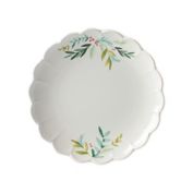 Lenox&reg; French Perle Scallop Holiday Accent Plates in White (Set of 4)