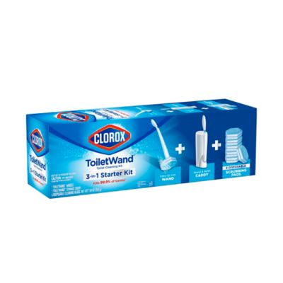 Clorox&reg; ToiletWand&reg; 3-in-1 Toilet Cleaning Starter Kit