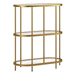 Hudson&Canal® Leif 3-Tier Bookcase