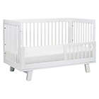 Alternate image 2 for Babyletto Hudson 3-in-1 Convertible Crib in White