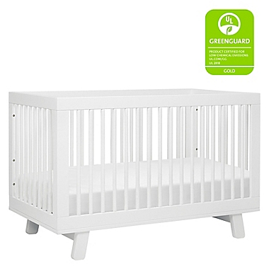 Babyletto Crib Hudson 3-in-1 Convertible Crib in White. View a larger version of this product image.