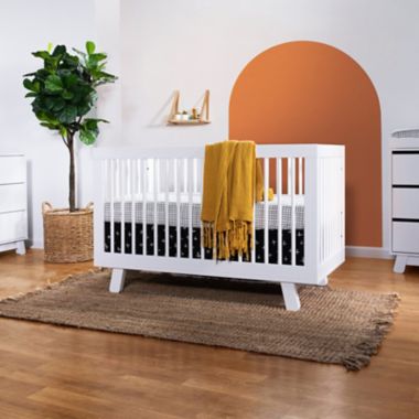 Babyletto Crib Hudson 3-in-1 Convertible Crib in White. View a larger version of this product image.