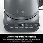 Alternate image 4 for Ninja&reg; KT200C Precision Temperature Electric Kettle in Silver