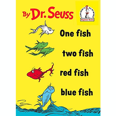 Dr. Seuss&#39; One FishTwo FishRed Fish. Blue Fish. View a larger version of this product image.