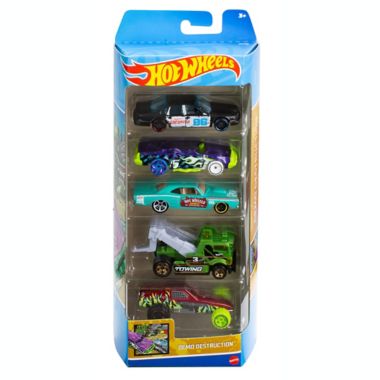 Hot Wheels&reg; 5-Pack 1:64 Scale Vehicles. View a larger version of this product image.