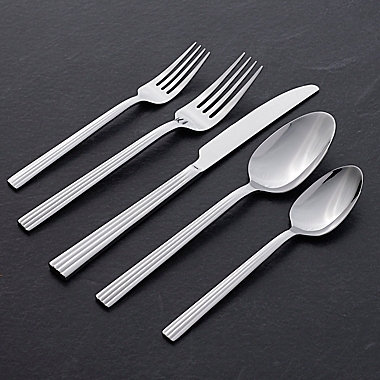 Studio 3B&trade; Ezden 20-Piece Stainless Steel Mirror Finish Flatware Set. View a larger version of this product image.