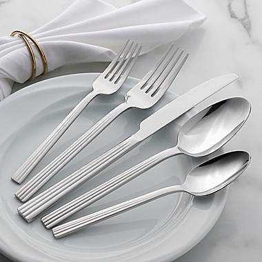Studio 3B&trade; Ezden 20-Piece Stainless Steel Mirror Finish Flatware Set. View a larger version of this product image.