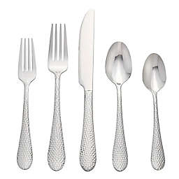 Our Table™ Grady 65-Piece Hammered Flatware Set