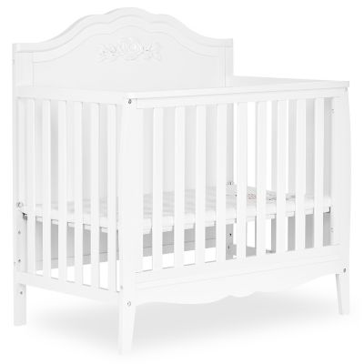 evolur&trade; Sweetpea Baby Rose 3-in-1 Convertible Mini Crib