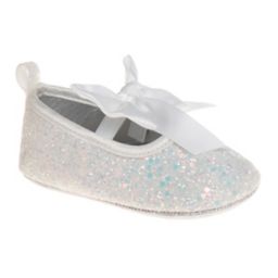 Badgley Mischka® Glitter Bow Ballet Flat