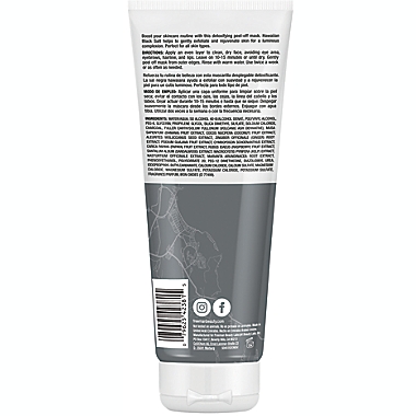 Freeman&reg; 6 oz. Hawaiian Black Salt Peel-Off Mask. View a larger version of this product image.