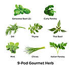 Alternate image 1 for Miracle-Gro&reg; AeroGarden&trade; Gourmet Herbs Seeds 9-Pod Kit