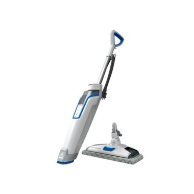 BISSELL&reg; PowerFresh&reg; Deluxe Pet Steam Mop in White/Blue. View a larger version of this product image.