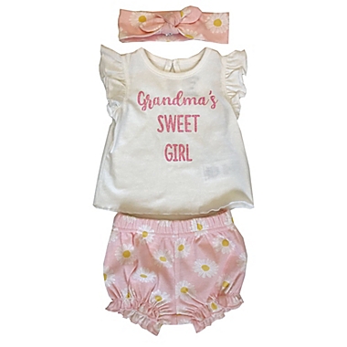 NEW Carter's Daddy's Sweet Girl 3 Piece Bib and Bodysuit Set Size 24 Month 