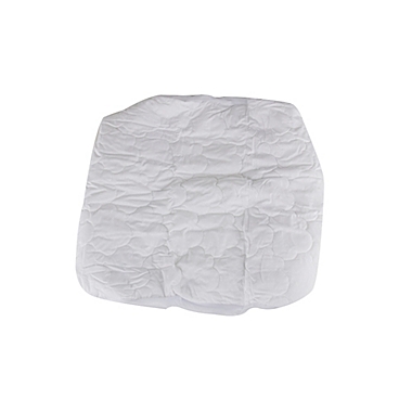 mighty goods&trade; Fitted Mini Crib Mattress Pad Cover in White. View a larger version of this product image.
