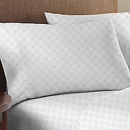 Everhome™ Ultimate Sateen Coastal Tile 400-Thread-Count Pillowcases (Set of 2)
