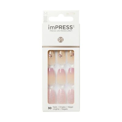 KISS&reg; imPRESS&reg; Medium Press-On Manicure&reg; in May Flower (Set of 30)