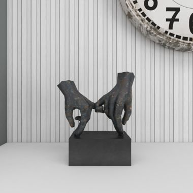 Ridge Road D&eacute;cor Holding Hands Sculpture. View a larger version of this product image.