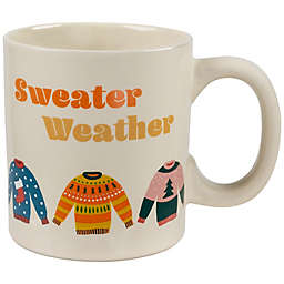 Capelli New York "Sweater Weather" 18 oz. Mug in Ivory