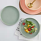 Alternate image 3 for Stone + Lain Stella Salad Plates in Honeydew (Set of 6)