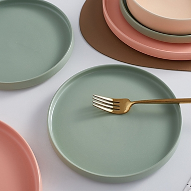 Stone + Lain Stella Salad Plates in Honeydew (Set of 6). View a larger version of this product image.