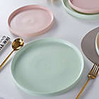 Alternate image 3 for Stone + Lain Stella Dinner Plates in Lime Green (Set of 6)