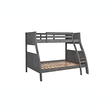 Presidio Twin/Full Bunk Bed in Grey. View a larger version of this product image.