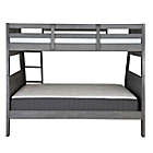 Alternate image 5 for Presidio Twin/Full Bunk Bed in Grey