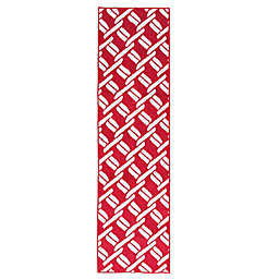 Nautica® Chain Tufted 2'2 x 8' Runner in Red