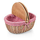 Alternate image 8 for Picnic Time&reg; Country Picnic Basket in Red